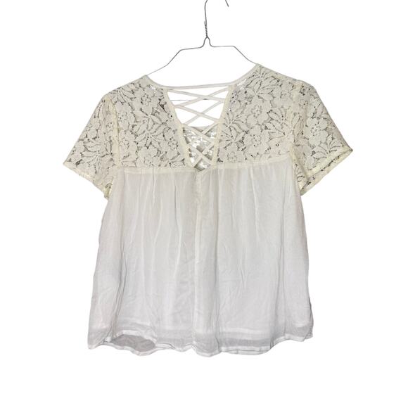 Violet Kay Floral Lace Blouse Womens Size Small NWT - Picture 2 of 3
